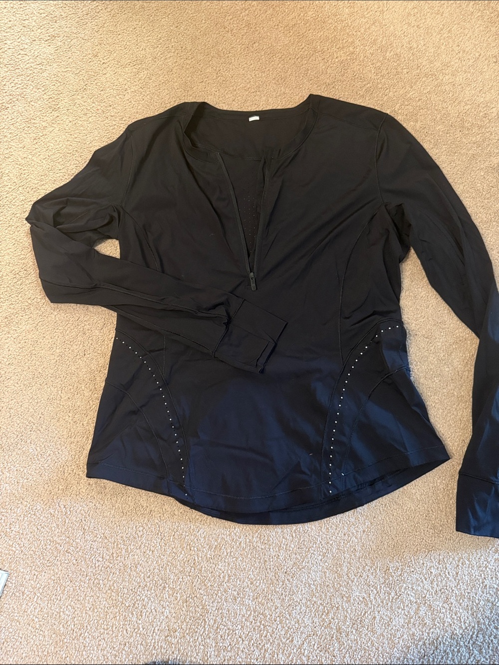 Lululemon Breathable Long-Sleeve Women's Zip-Front Active Top